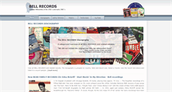 Desktop Screenshot of bellrecords.nl
